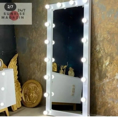آینه گریم قدی  (هالیوودی) مناسب برای آرایشگاه ارسال به سراسر ایران