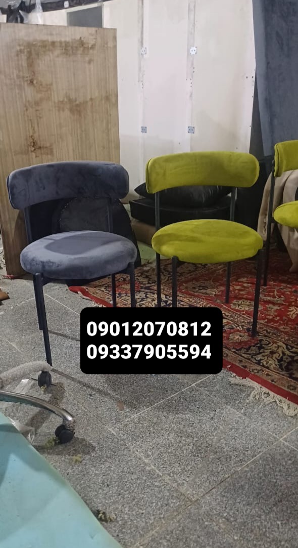 صندلی آرایشگاهی کافه رستوران کافی شاپ تدی پارچه دیاموند رنگ بندی ارسال به سراسر ایران امکان خرید حضوری