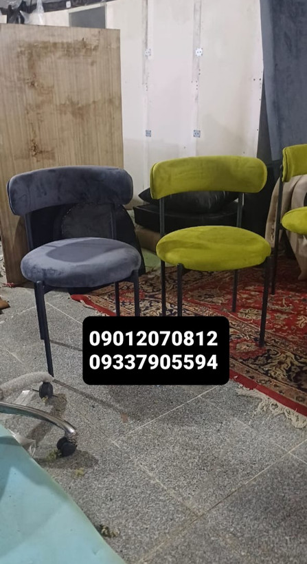 صندلی آرایشگاهی کافه رستوران کافی شاپ تدی پارچه دیاموند رنگ بندی ارسال به سراسر ایران امکان خرید حضوری