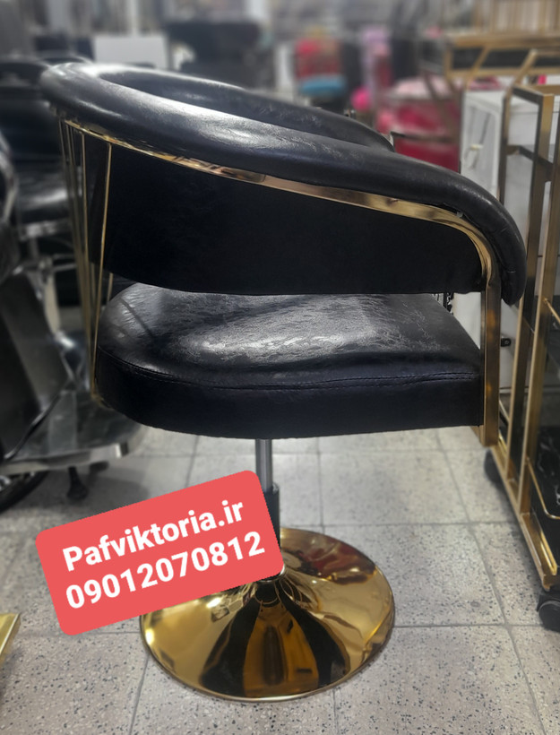 صندلی آرایشگاهی سزار جک دستی چرم آلگرو تمام فوم ارسال به سراسر ایران امکان خرید حضوری
