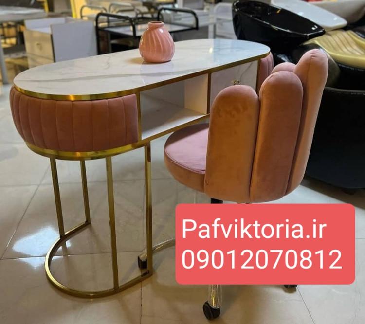 میز ناخن آرایشگاهی بغل پارچه تک نفره رنگ بندی مختلف ارسال به سراسر ایران امکان خرید حضوری